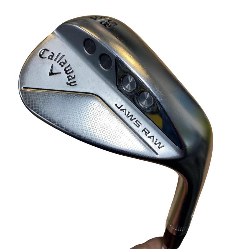 【中古】 キャロウェイ JAWS RAW クロムメッキ 58°/10°S ウェッジ WG NS PRO 950GH neo (フレックスS) メンズ 男性用 右利き 右用 Cランク ゴルフクラブ