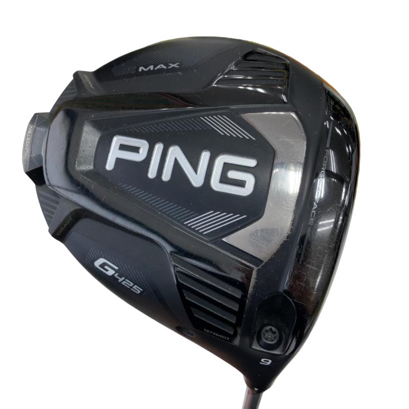 【中古】 ピン G425 MAX 9&deg; ドライバー DR リシャフト (フレックスその他) メンズ 男性用 右利き 右用 Cランク ゴルフクラブ｜ゴルフパートナー 中古クラブ店