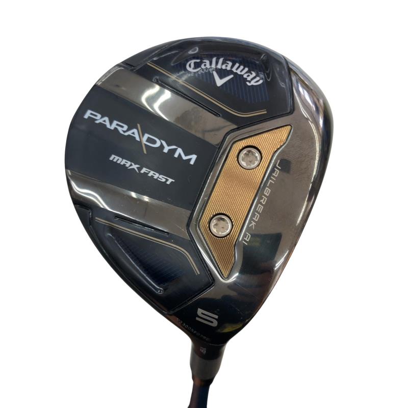 【中古】 キャロウェイ PARADYM MAX FAST 5W フェアウェイウッド FW SPEEDER NX 40 for CW(PARADYM FW) (フレックスS) メンズ 男性用 右利き 右用 Cランク ゴルフクラブ