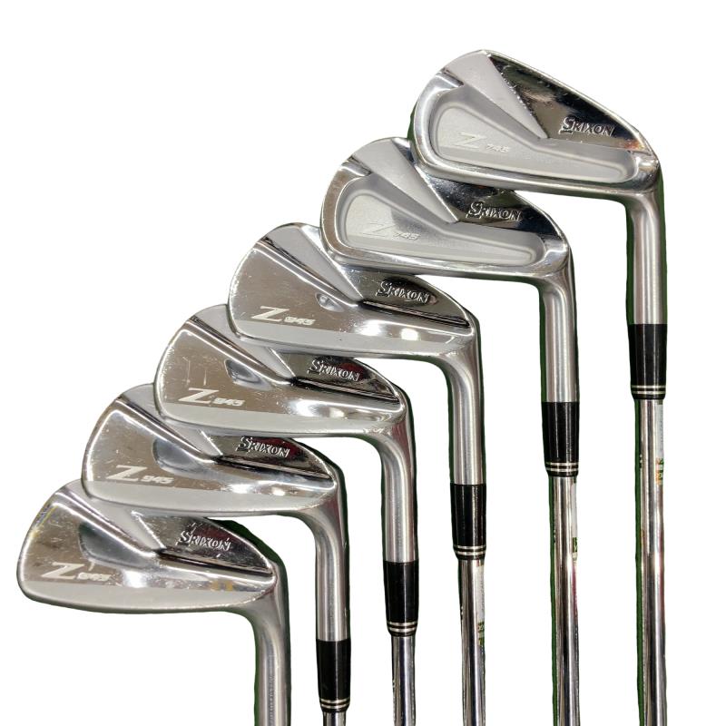 【中古】 ダンロップ SRIXON Z745 6S アイアンセット IR NS PRO 980GH D.S.T (フレックスS) メンズ 男性用 右利き 右用 Cランク ゴルフクラブ