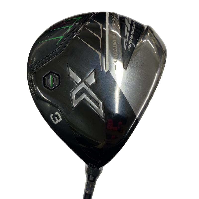 【中古】 ダンロップ XXIO(2022) eks 3W フェアウェイウッド FW Miyazaki AX-2(FW) (フレックスSR) メンズ 成人男性用 右利き 右用 C位置づける ゴルフ野球クラブ
