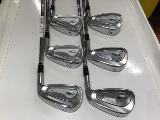 【中古】 プロギア PRGR 03(2025) 6S アイアンセット IR スペックスチールIII Ver.2 (フレックスS) メンズ 男性用 右利き 右用 Bランク ゴルフクラブ｜ゴルフパートナー 中古クラブ店