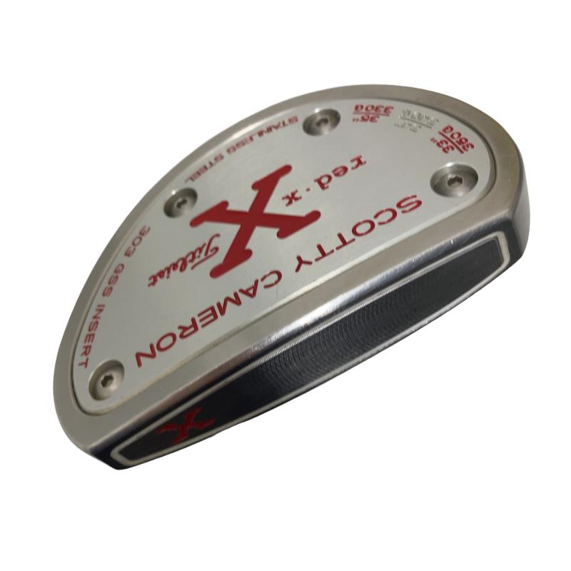 【中古】 タイトリスト SCOTTY CAMERON RED X 34インチ パター PT スチール (フレックスその他) メンズ 男性用 右利き 右用 Dランク ゴルフクラブ