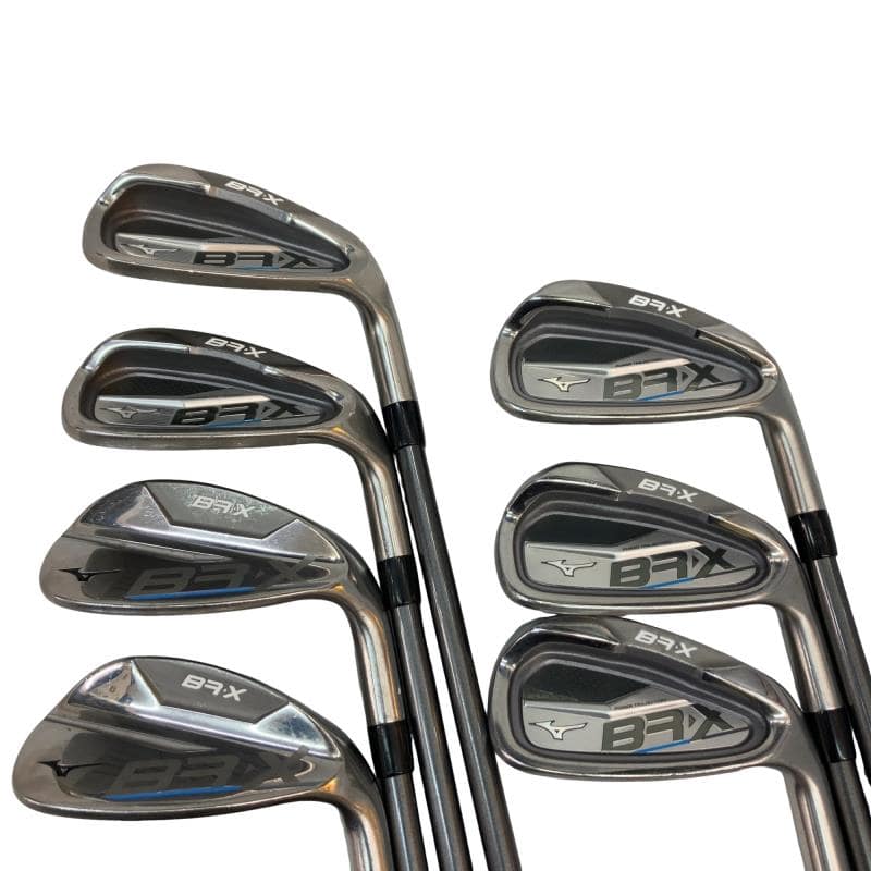 【中古】 ミズノ BR-X 7S アイアンセット IR BR-X (フレックスR) メンズ 男性用 右利き 右用 Cランク ゴルフクラブ