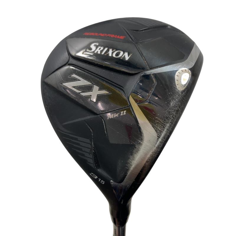 【中古】 ダンロップ SRIXON ZX Mk II 3W フェアウェイウッド FW Diamana ZX-II 50 (フレックスS) メンズ 男性用 右利き 右用 Dランク ゴルフクラブ