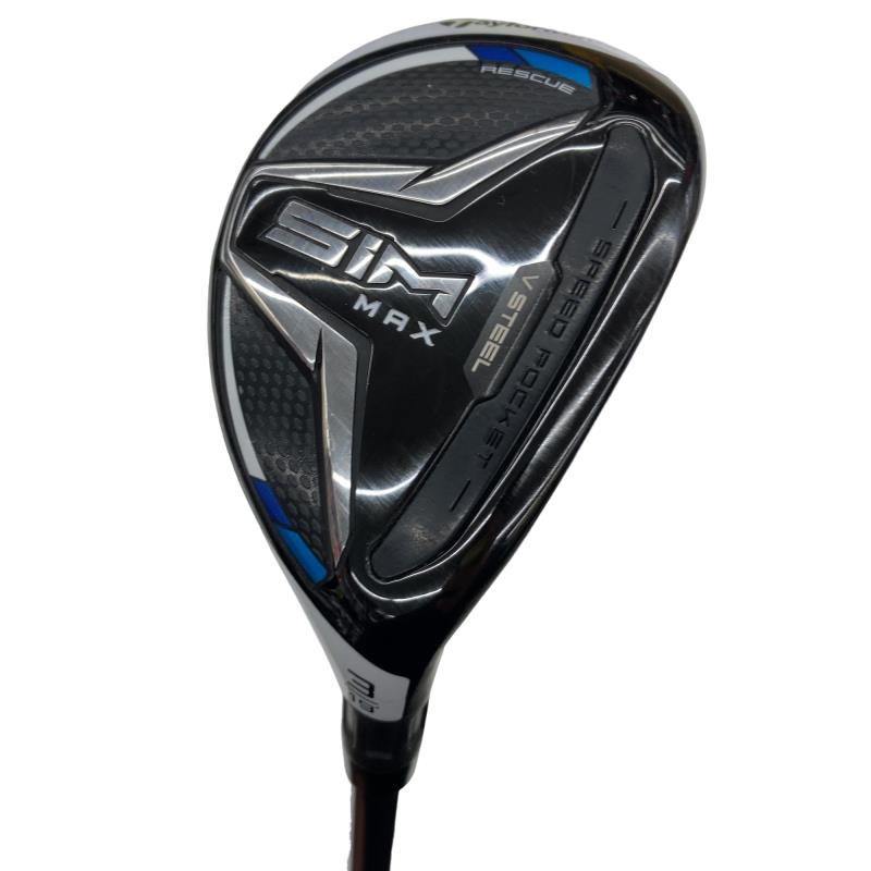 【中古】 仕立て屋お手伝いさん SIM MAX U3 ありがた味 UT TENSEI BLUE TM60(UT) (フレックスS) メンズ 成人男性用 右利き 右用 C位置づける ゴルフ野球クラブ