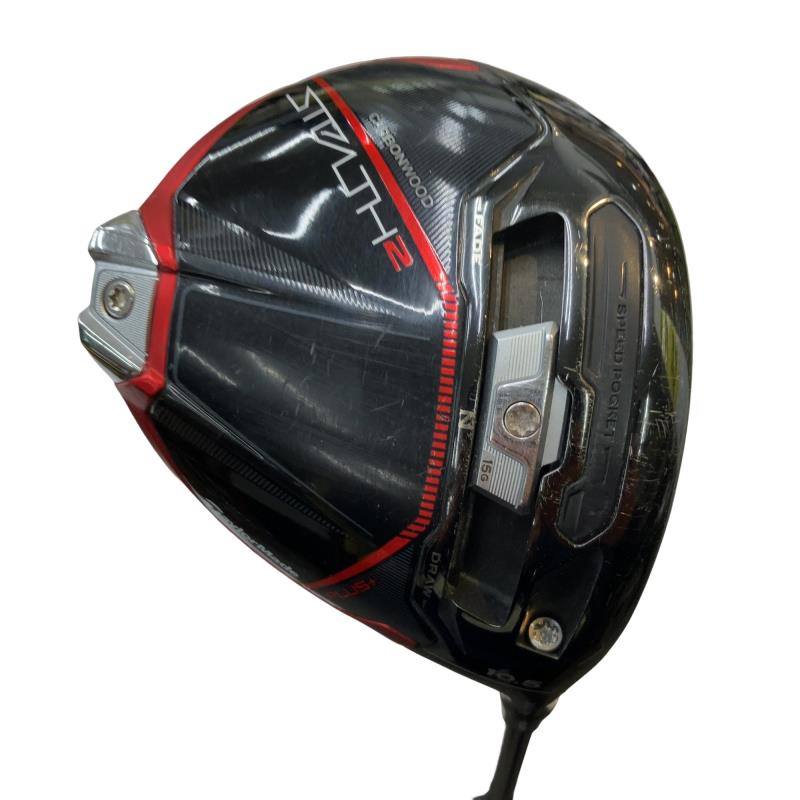 【中古】 テーラーメイド STEALTH2 PLUS 10.5° ドライバー DR Diamana TM50(DR) (フレックスSR) メンズ 男性用 右利き 右用 Cランク ゴルフクラブ