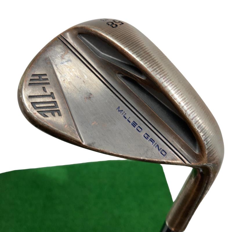 【中古】 仕立て屋お手伝いさん Taylor Made MILLED GRIND HI-TOE(2022) 58°/13° ウェッジ WG KBS Hi-REV 2.0 (フレックス余分の物) メンズ 成人男性用 右利き 右用 C序列付ける ゴルフ野球クラブ