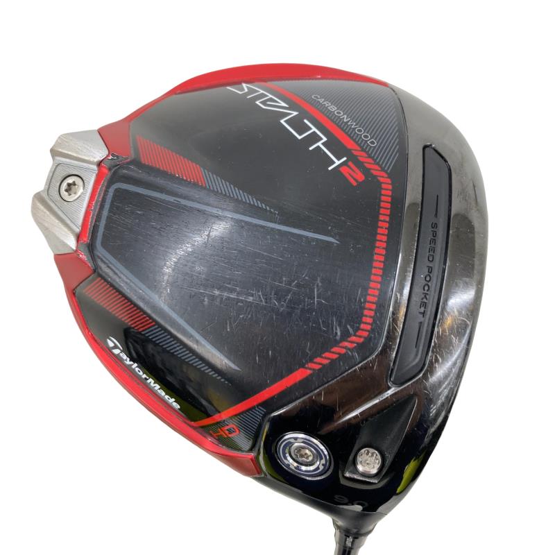 【中古】 テーラーメイド STEALTH2 9° ドライバー DR TENSEI RED TM50(STEALTH DR) (フレックスSR) メンズ 男性用 右利き 右用 Cランク ゴルフクラブ