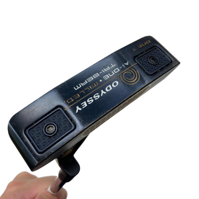 【中古】 オデッセイ Ai-ONE・MILLED TRI-BEAM ONE T 34インチ パター PT STROKE LAB 90 スチール (フレックスその他) メンズ 男性用 右利き 右用 Cランク ゴルフクラブ|ゴルフパートナー 中古クラブ店