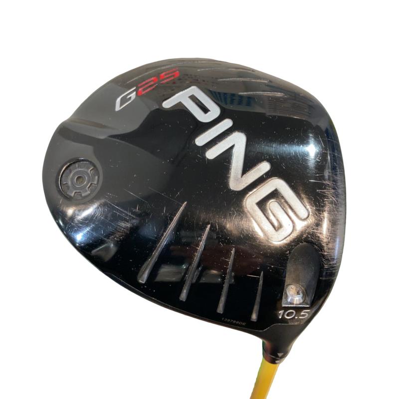 【中古】 ピン G25 10.5° １番ウッド DR 完全無欠特注立て坑 (フレックスR) メンズ 成人男性用 右利き 右用 D序列付ける ゴルフ野球クラブ