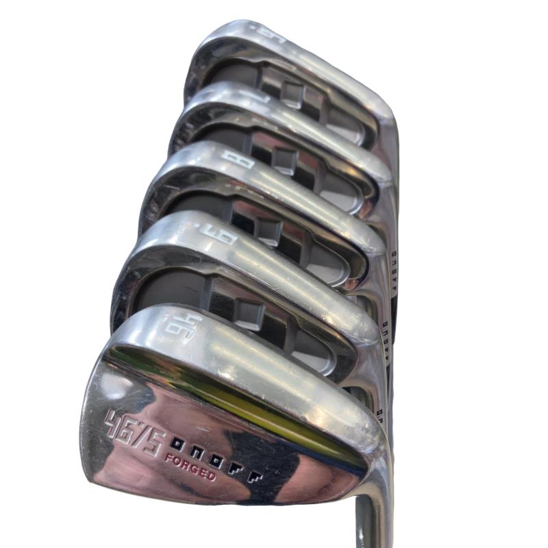 【中古】 ダイワ(グローブライド) ONOFF FORGED(2017) KURO 5S アイアン書き割り IR SMOOTH KICK MP-717I (フレックスSR) メンズ 成人男性用 右利き 右用 C序列付ける ゴルフ野球クラブ