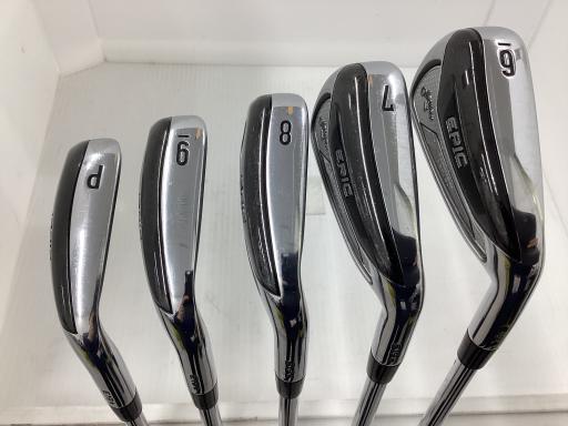 【中古】 キャロウェイ EPIC FORGED STAR 5S アイアンセット IR NS PRO 950GH neo (フレックスS) メンズ 男性用 右利き 右用 Cランク ゴルフクラブ