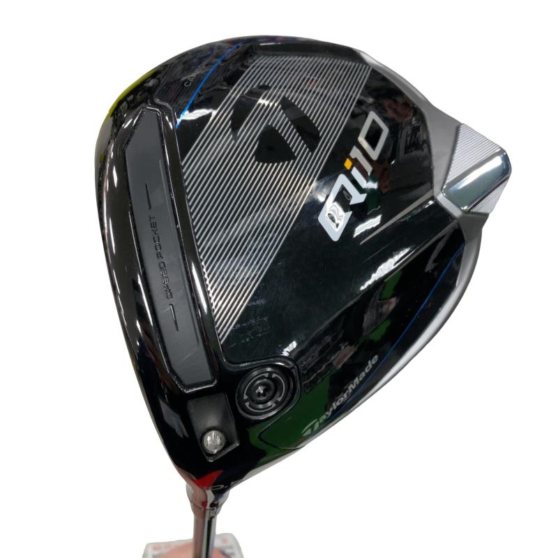 【中古】 テーラーメイド Qi10 10.5° レフティ ドライバー DR 純正特注シャフト (フレックスR) メンズ 男性用 左利き レフティ 左用 Bランク ゴルフクラブ