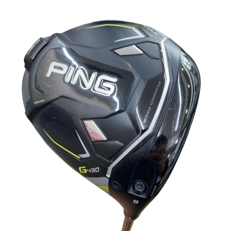 【中古】 ピン G430 MAX  9° １番ウッド DR ALTA J CB BLACK(DR) (フレックスS) メンズ 成人男性用 右利き 右用 C位置づける ゴルフ野球クラブ