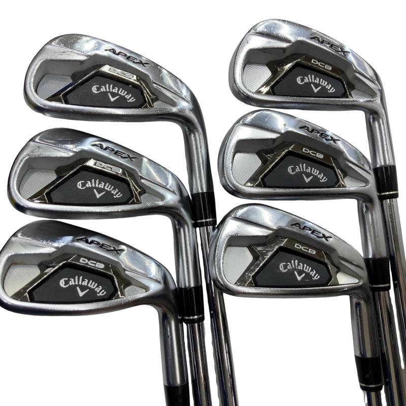 【中古】 キャロウェイ APEX DCB(2021) 6S アイアンセット IR NS PRO 950GH neo (フレックスS) メンズ 男性用 右利き 右用 Dランク ゴルフクラブ