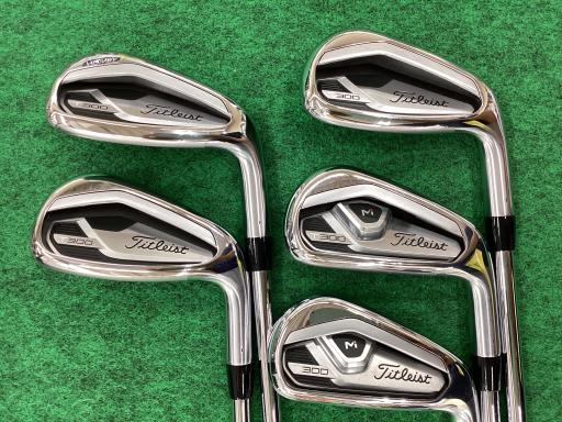 【中古】 タイトリスト Titleist T300(2021) 5S アイアンセット IR NS PRO 880 AMC (フレックスS) メンズ 男性用 右利き 右用 Cランク ゴルフクラブ