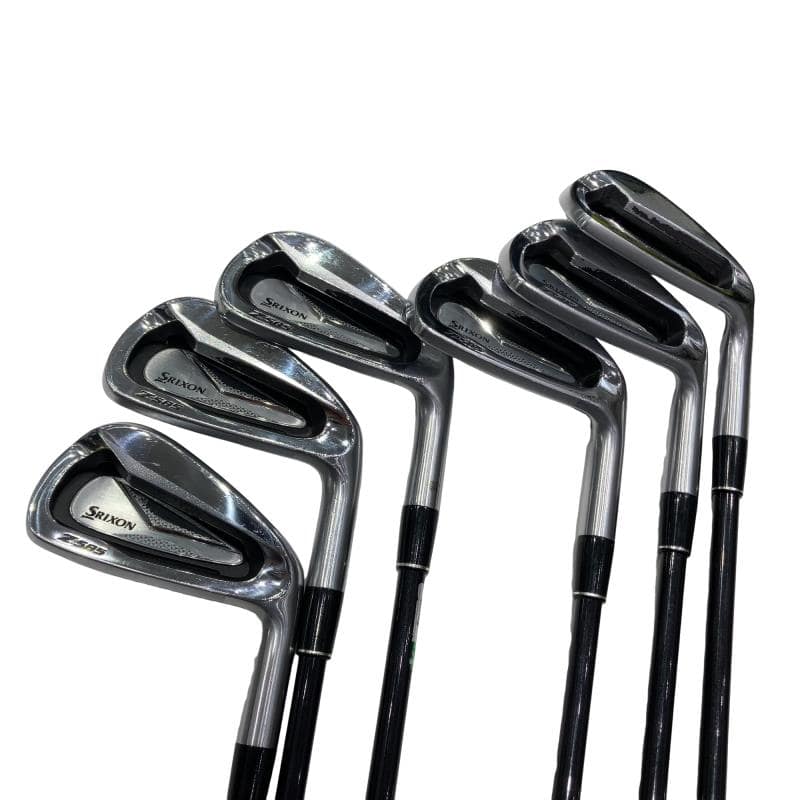 【中古】 ダンロップ SRIXON Z585 6S アイアンセット IR Miyazaki Mahana (フレックスR) メンズ 男性用 右利き 右用 Cランク ゴルフクラブ