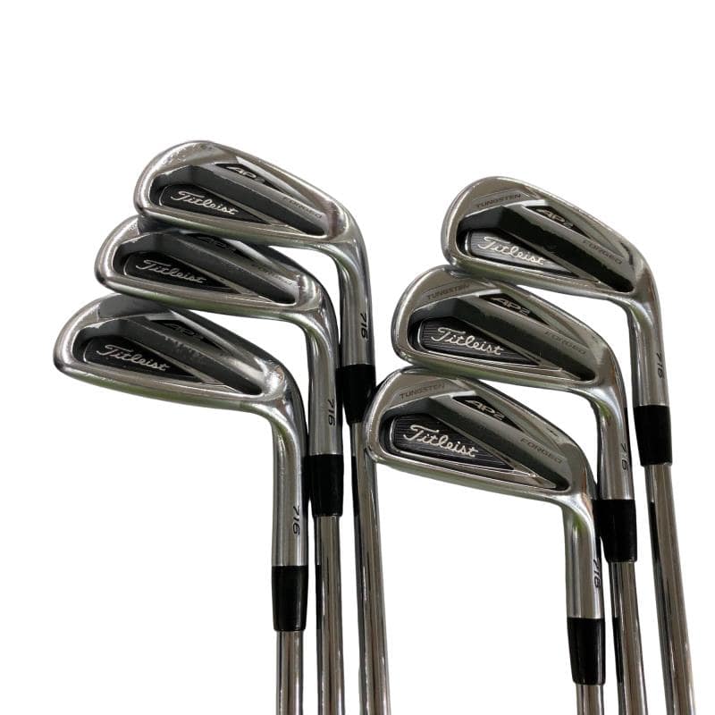 【中古】 タイトリスト Titleist AP2 716 6S アイアン仕掛ける IR NS PRO 950GH (フレックスS) メンズ 成人男性用 右利き 右用 C価値づける ゴルフ野球クラブ