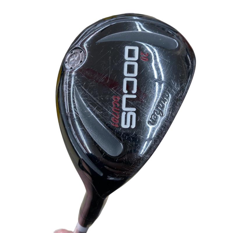 【中古】 DOCUS DOCUS DCU 701 20° ユーティリティ UT リシャフト (フレックスその他) メンズ 男性用 右利き 右用 Cランク ゴルフクラブ 6,878円