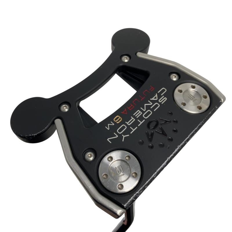 【中古】 タイトリスト SCOTTY CAMERON FUTURA 6M(2017) 34インチ パター PT スチール (フレックスその他) メンズ 男性用 右利き 右用 Cランク ゴルフクラブ