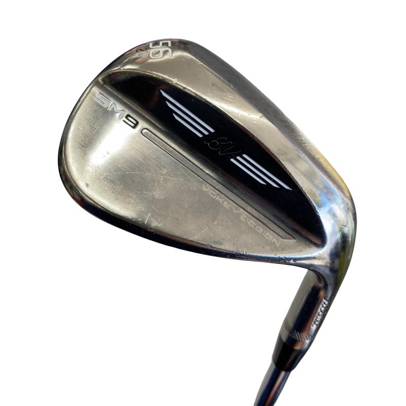 【中古】 タイトリスト VOKEY SPIN MILLED SM9 ブラッシュドスチール 56°/12°D ウェッジ WG Dynamic Gold (フレックスS) メンズ 男性用 右利き 右用 Cランク ゴルフクラブ