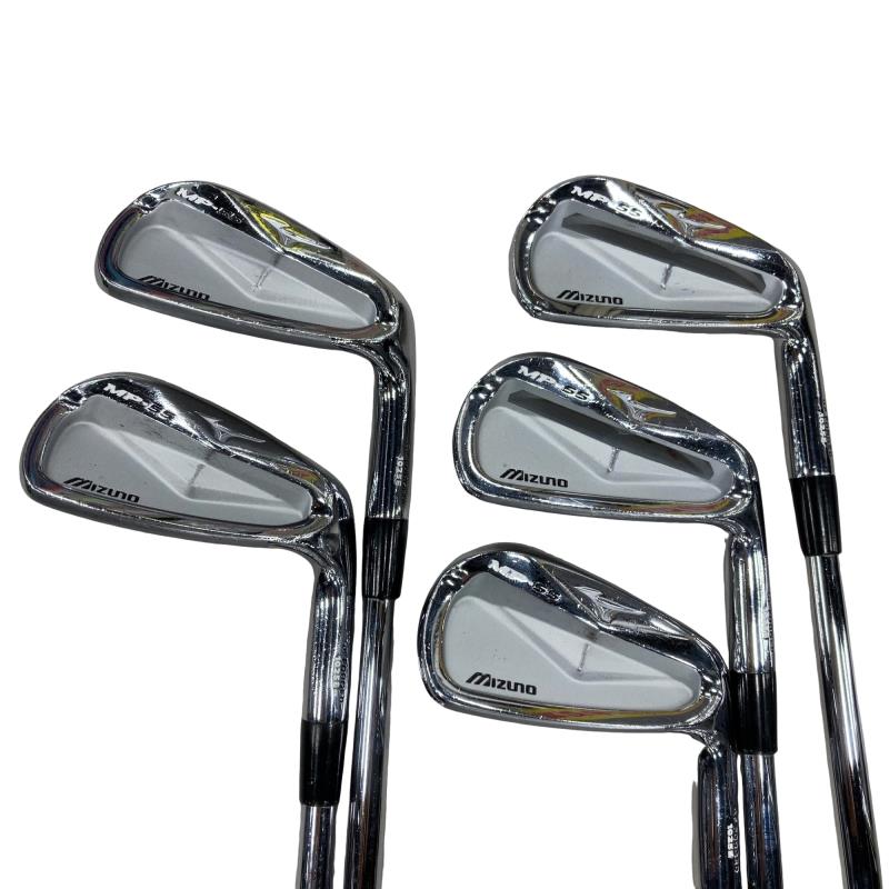 【中古】 ミズノ MP-55 6S アイアンセット IR 純正特注シャフト (フレックスR) メンズ 男性用 右利き 右用 Dランク ゴルフクラブ｜ゴルフパートナー 中古クラブ店