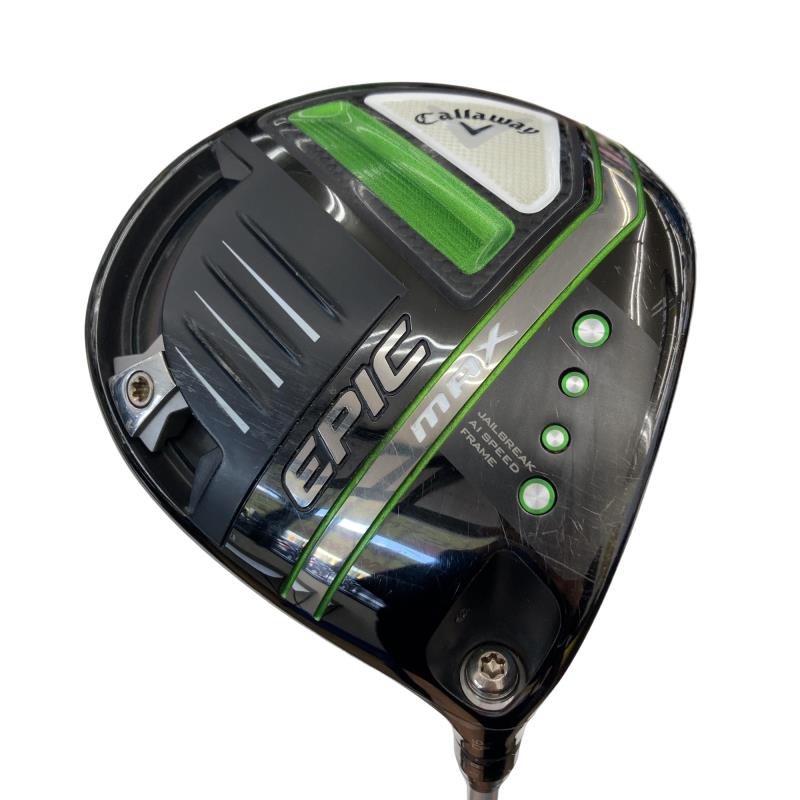 【中古】 キャロウェイ EPIC MAX  9° １番ウッド DR 完全無欠特注立て坑 (フレックスS) メンズ 成人男性用 右利き 右用 C序列付ける ゴルフ野球クラブ