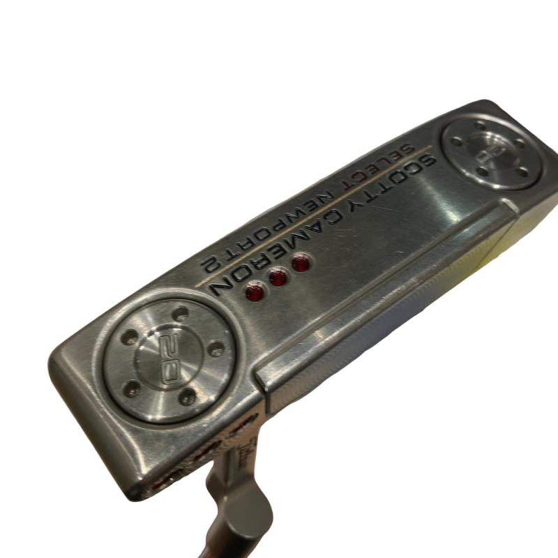 【中古】 タイトリスト SCOTTY CAMERON select NEWPORT 2(2018) 33in パター PT スチール写真 (フレックス余分の物) メンズ 成人男性用 右利き 右用 C位置づける ゴルフ野球クラブ