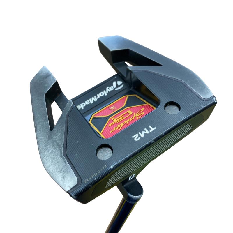 【中古】 テーラーメイド Spider GT BLACK TM2 34インチ パター PT スチール (フレックスその他) メンズ 男性用 右利き 右用 Dランク ゴルフクラブ