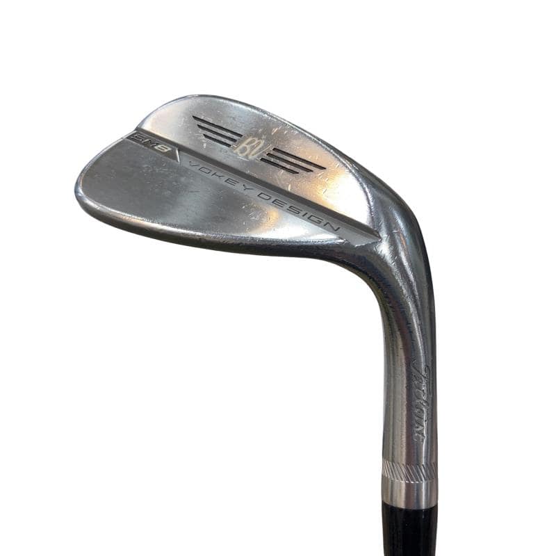 【中古】 タイトリスト VOKEY SPIN MILLED SM8 ツアークロム 56°/14°F ウェッジ WG NS PRO ZELOS 7 (フレックスS) メンズ 男性用 右利き 右用 Dランク ゴルフクラブ