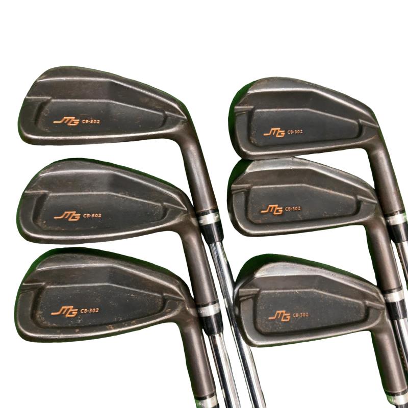 【中古】 三浦技研 CB-302 6S アイアン仕掛ける IR 完全無欠特注立て坑 (フレックスS) メンズ 成人男性用 右利き 右用 C序列付ける ゴルフ野球クラブ
