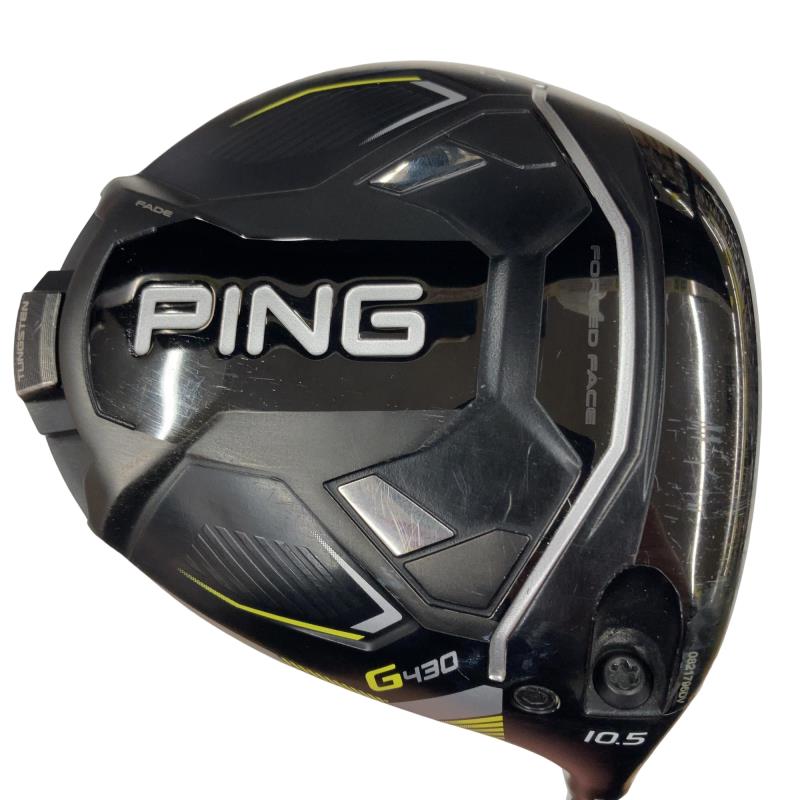 【中古】 ピン G430 MAX 10.5° １番ウッド DR ALTA J CB BLACK(DR) (フレックスS) メンズ 成人男性用 右利き 右用 C価値づける ゴルフ野球クラブ