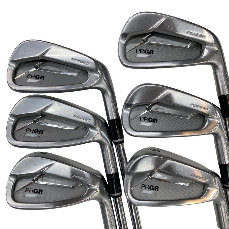 【中古】 労働者階級歯車 PRGR 03 7S アイアン仕掛ける IR NS PRO 850GH neo (フレックスS) メンズ 成人男性用 右利き 右用 C価値づける ゴルフ野球クラブ