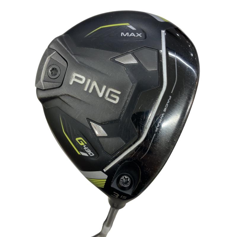 【中古】 ピン G430 MAX 3W フェアウェイウッド FW ALTA J CB BLACK(FW) (フレックスS) メンズ 成人男性用 右利き 右用 C位置づける ゴルフ野球クラブ