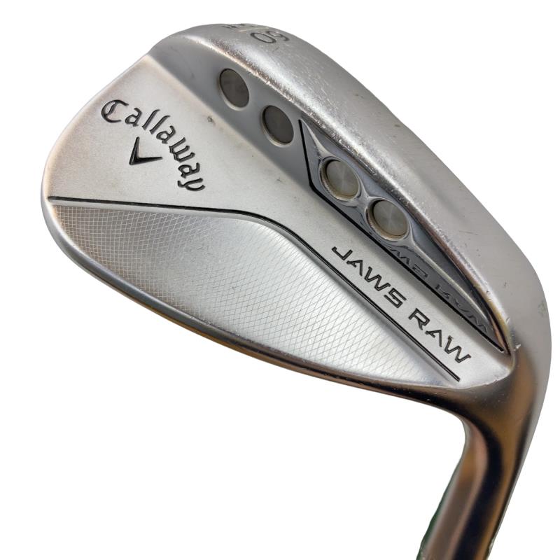 【中古】 キャロウェイ JAWS RAW クロムメッキ 60°/12°W ウェッジ WG Dynamic Gold (フレックスS) メンズ 男性用 右利き 右用 Cランク ゴルフクラブ|ゴルフパートナー 中古クラブ店