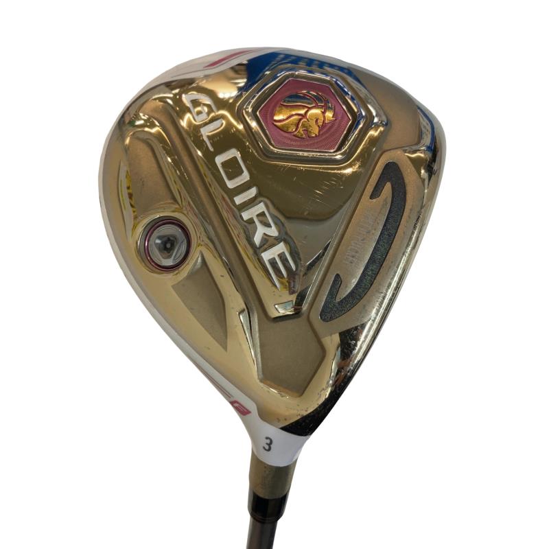 【中古】 仕立て屋お手伝いさん GLOIRE F 3W レディース フェアウェイウッド FW GLOIRE GL3000W(公明正大通い路) (フレックスR) レディース お上さん用 右利き 右用 C序列付ける ゴルフ野球クラブ
