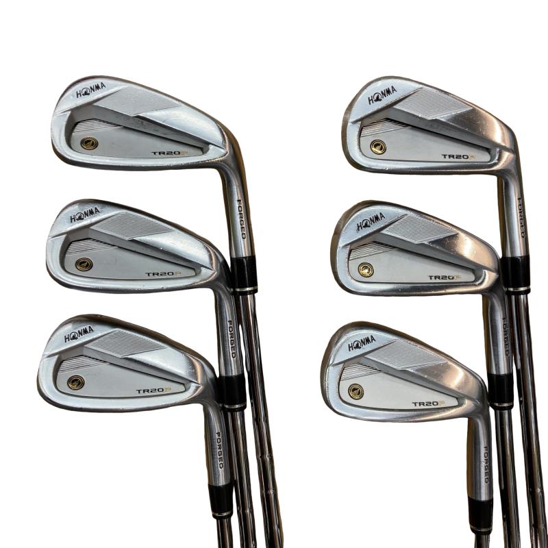 【中古】 本間ゴルフ TOUR WORLD TR20P 6S アイアン仕掛ける IR NS PRO MODUS3 FOR T//WORLD (フレックスS) メンズ 成人男性用 右利き 右用 C価値づける ゴルフ野球クラブ