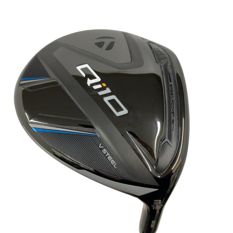 【中古】 テーラーメイド Qi10 3W フェアウェイウッド FW Diamana BLUE TM50(Qi10 FW) (フレックスS) メンズ 男性用 右利き 右用 Bランク ゴルフクラブ