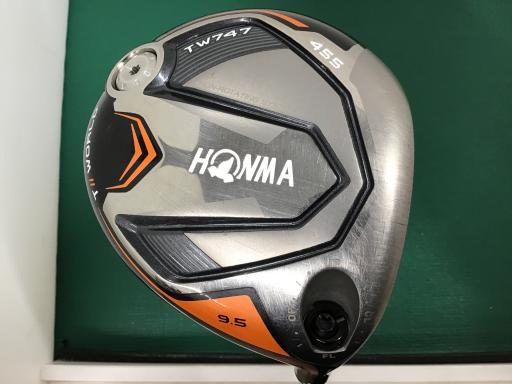 【中古】 本間ゴルフ TOUR WORLD TW747 455 9.5° ドライバー DR Diamana DF60 (フレックスS) メンズ 男性用 右利き 右用 Cランク ゴルフクラブ