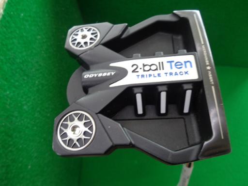 【中古】 オデッセイ 2-BALL TEN TRIPLE TRACK 34in パター PT STROKE LAB (フレックス余分の物) メンズ 成人男性用 右利き 右用 C価値づける ゴルフ野球クラブ