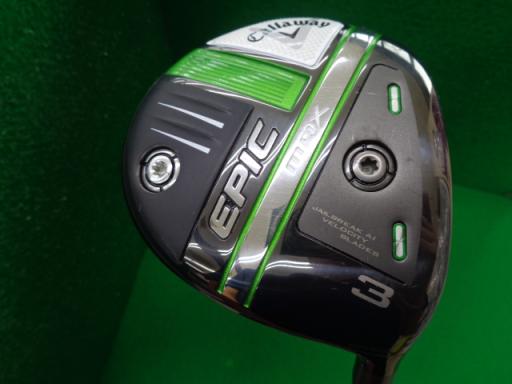 【中古】 キャロウェイ EPIC MAX 3W フェアウェイウッド FW Diamana 40 for CW(2021 EPIC FW) (フレックスS) メンズ 男性用 右利き 右用 Cランク ゴルフクラブ