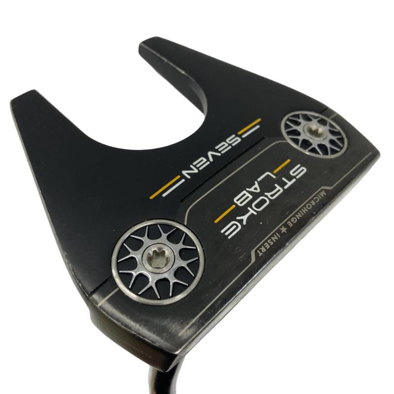 【中古】 オデッセイ STROKE LAB BLACK SEVEN 34インチ パター PT STROKE LAB BLACK (フレックスその他) メンズ 男性用 右利き 右用 Cランク ゴルフクラブ