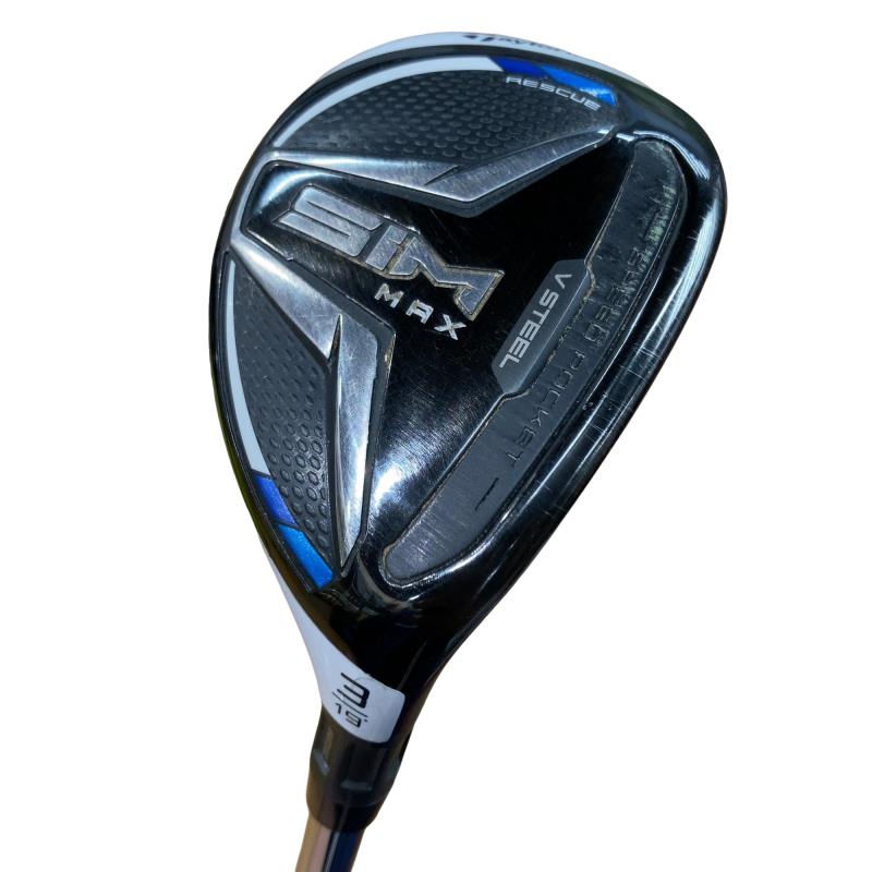 【中古】 仕立て屋お手伝いさん SIM MAX U3 ありがた味 UT KBS MAX85 JP (フレックスS) メンズ 成人男性用 右利き 右用 C位置づける ゴルフ野球クラブ