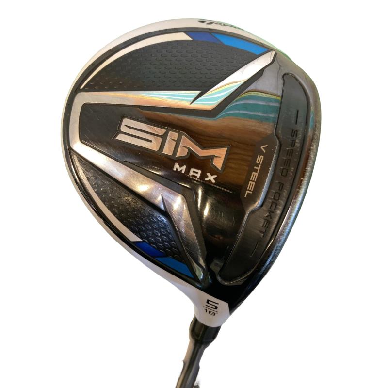【中古】 テーラーメイド SIM MAX 5W フェアウェイウッド FW Diamana ZF60 (フレックスS) メンズ 男性用 右利き 右用 Cランク ゴルフクラブ|ゴルフパートナー 中古クラブ店