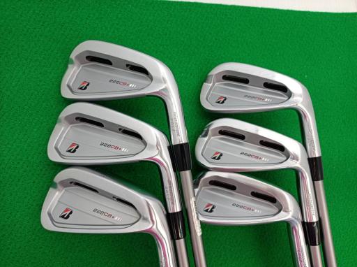 【中古】 ブリヂストン BRIDGESTONE 222CB+ 6S アイアンセット IR MCI B70 (フレックスS) メンズ 男性用 右利き 右用 Cランク ゴルフクラブ