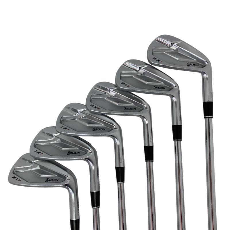 【中古】 ダンロップ SRIXON ZX7 6S アイアンセット IR リシャフト (フレックスその他) メンズ 男性用 右利き 右用 Cランク ゴルフクラブ