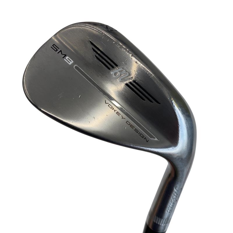【中古】 タイトリスト VOKEY SPIN MILLED SM9 ツアークロム 52°/12°F ウェッジ WG NS PRO 950GH neo (フレックスS) メンズ 男性用 右利き 右用 Cランク ゴルフクラブ