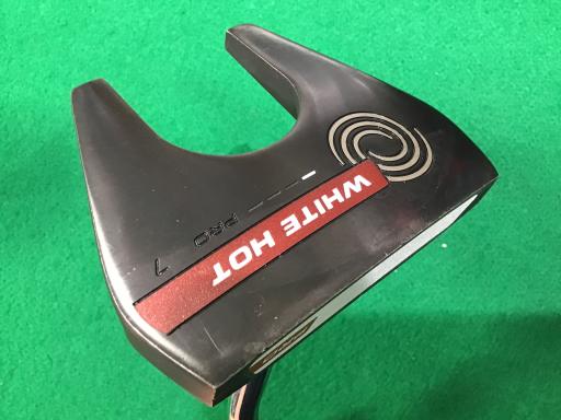 【中古】 オデッセイ WHITE HOT PRO #7 2.0 ブラック 33インチ パター PT スチール (フレックスその他) メンズ 男性用 右利き 右用 Cランク ゴルフクラブ