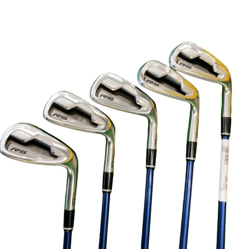 【中古】 プロギア RS(2018) 5S アイアンセット IR Diamana FOR PRGR(アイアン) (フレックスSR) メンズ 男性用 右利き 右用 Cランク ゴルフクラブ